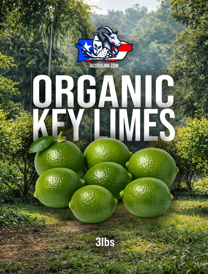 Organic Key Limes 3 lbs