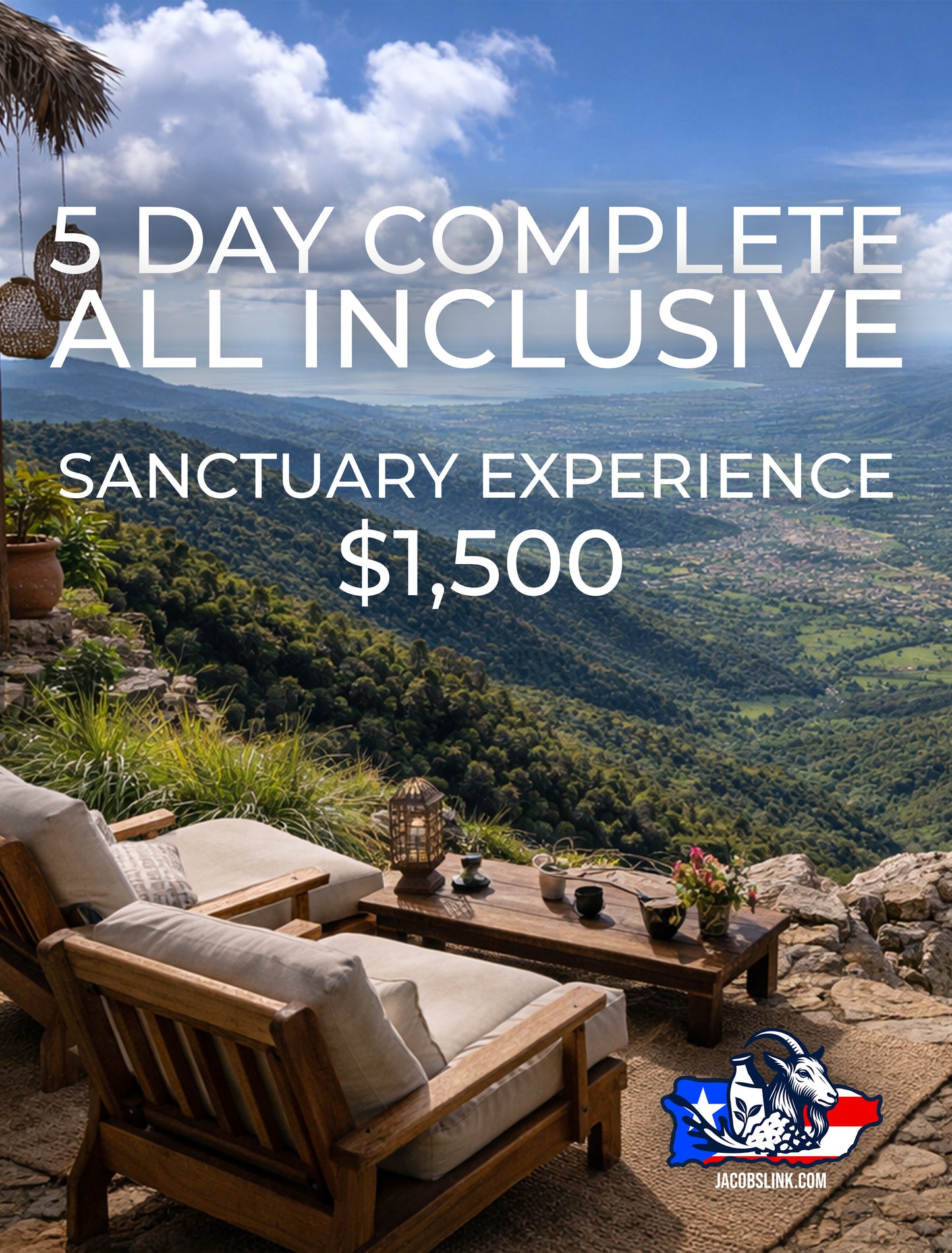 Individual Room (All Inclusive): $1,500